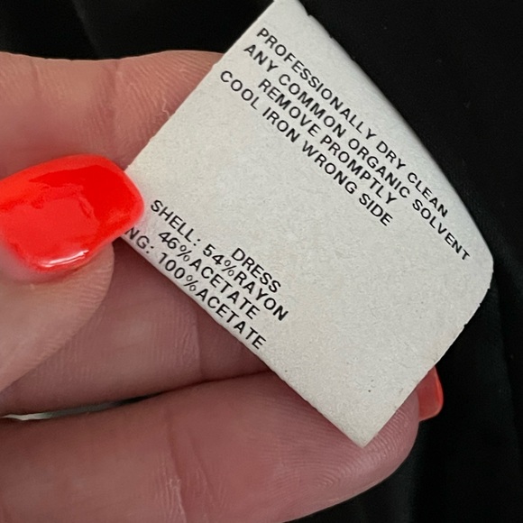 Jessica McClintock Black Glitter Gown - Picture 16 of 16